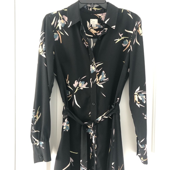 A New Day Black Button Down Dress - Picture 7 of 7
